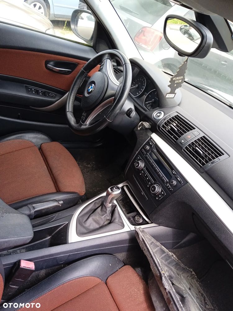 BMW E87 118D SILNIK N47D20C KOLOR ALPINWEISS 3 DRZWI KLAPA MASKA ZDERZAKI LAMPY XENON SKRZYNIA SILNIK CZĘŚCI - 6