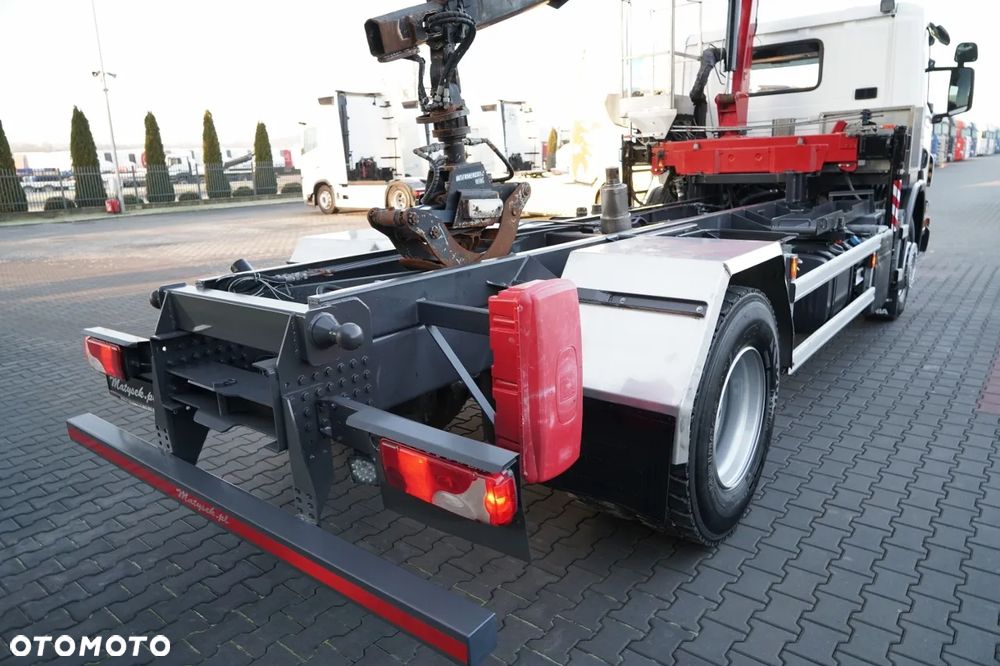 Scania P 280 / 4X2 / RAMA - 4,9 M / + HDS HMF 635 / UDŹWIG 1 500 KG / MAX WYSÓW 6,9 M / CHWYTAK / - 11