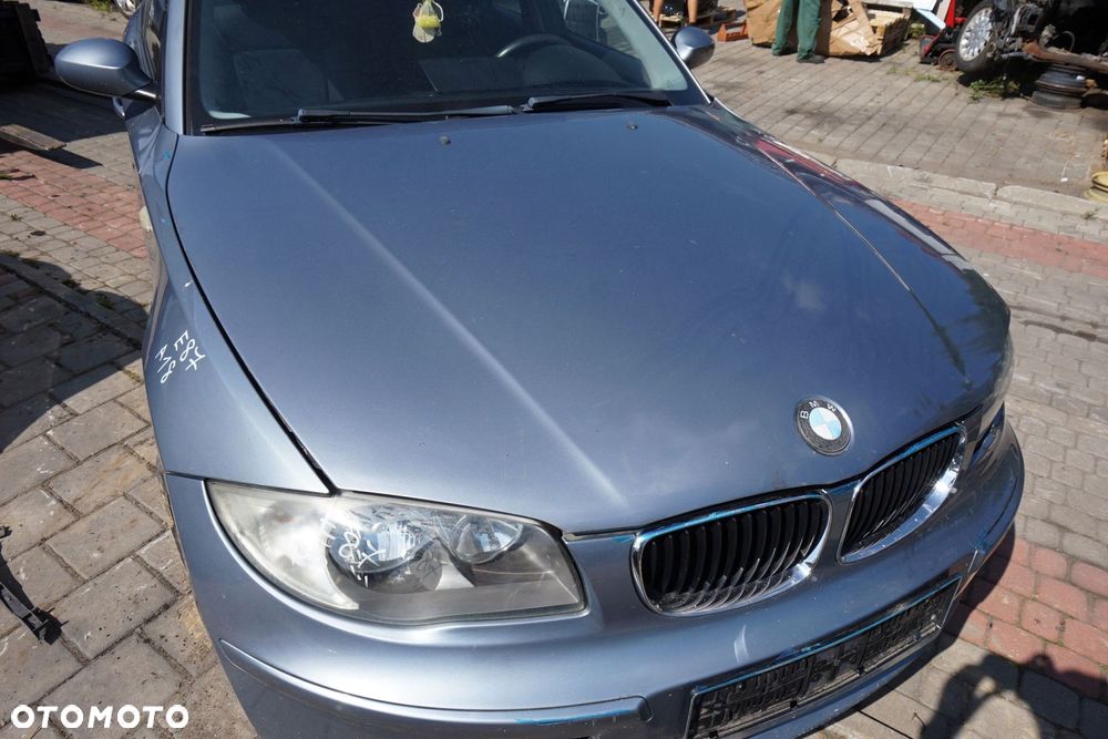 MASKA ZDERZAK BŁOTNIKI LAMPY 1 E87 LIFT A18  BMW 2007-2011 QUARZBLAU PRZÓD KOMPLETNY - 4