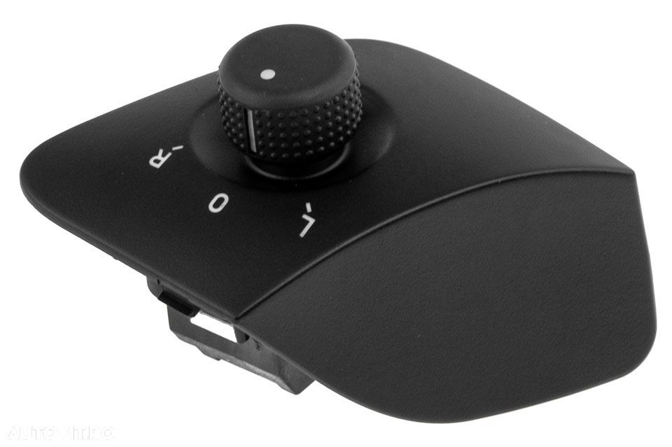 Buton reglare oglinzi, comutator Seat Ibiza 2008-2015, Pentru Modele Cu Oglinda Electrica Rabatabila, NTY EWS-SE-000 - 1
