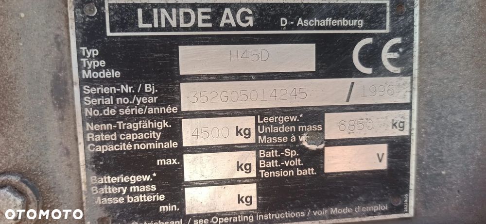 Linde H45D - 3