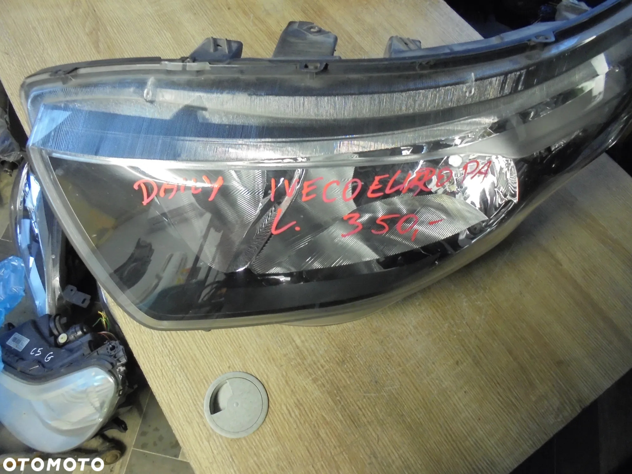 IVECO DAILY LAMPA LEWY PRZÓD EUROPA 5801473750 - 2