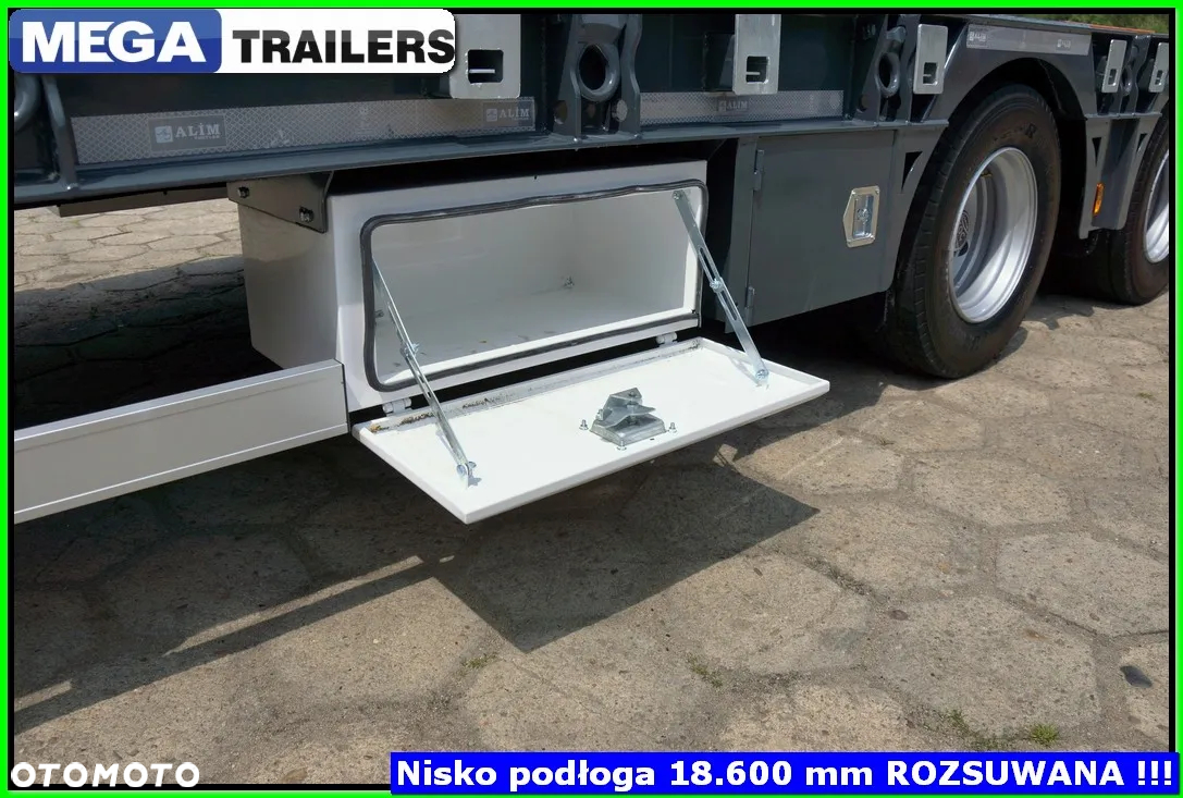Mega Nisko-podwoziowa dł. 18,60 Mm, ROZSUWANA - KONTENERY 20, 30, 40 Ft !!! - 32