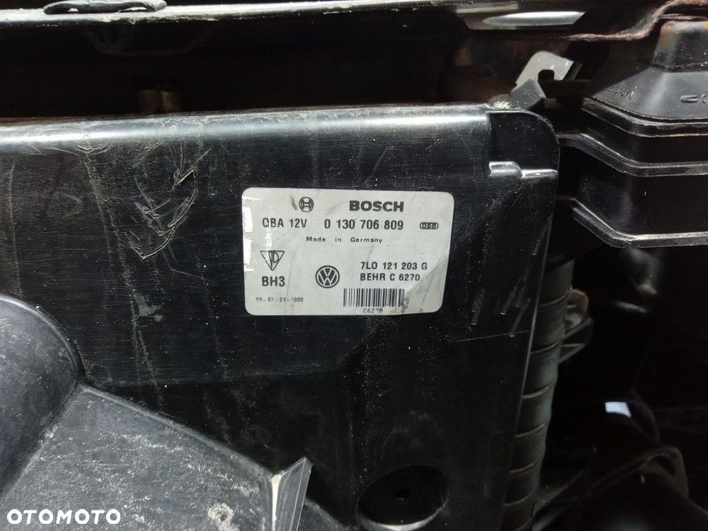 VW TOUAREG I 7L 3.2 VR6 WZMOCNIENIE CZOŁOWE PAS PRZEDNI CHŁODNICE BELKA - 7