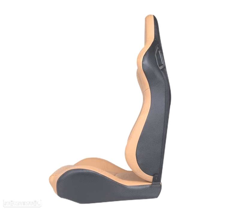 KIT BANCO SEMI BAQUET TIPO RS EM PELE BEGE - 6