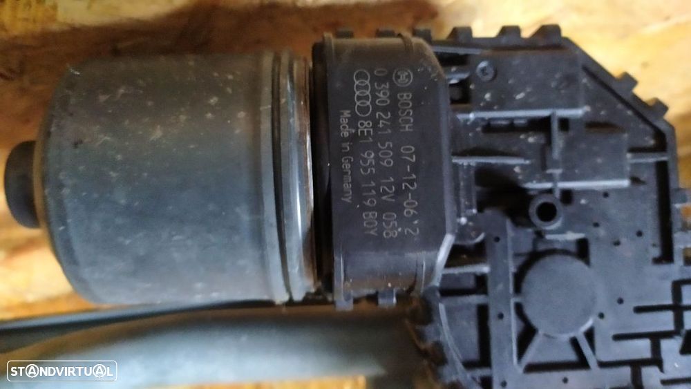 MOTOR / SISTEMA LIMPA VIDROS  FRENTE AUDI A4 B6 B7 01-08 0390241510 0390241509 - 3