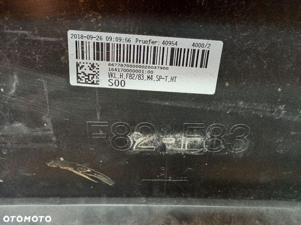 Bmw F82 F83 M4 M-Power zderzak tylny tyl - 8