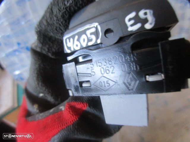 Interruptor 251538204R RENAULT MEGANE 3 FASE 3 2015 1.5DCI 110CV 5P PRETO LIGAR E DESLIGAR O START STOP - 3