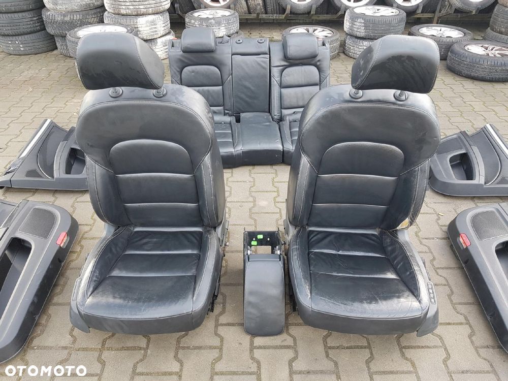 SKODA SUPERB 2 II 08r- KOMBI FOTELE SKÓRZANE KANAPA - 5