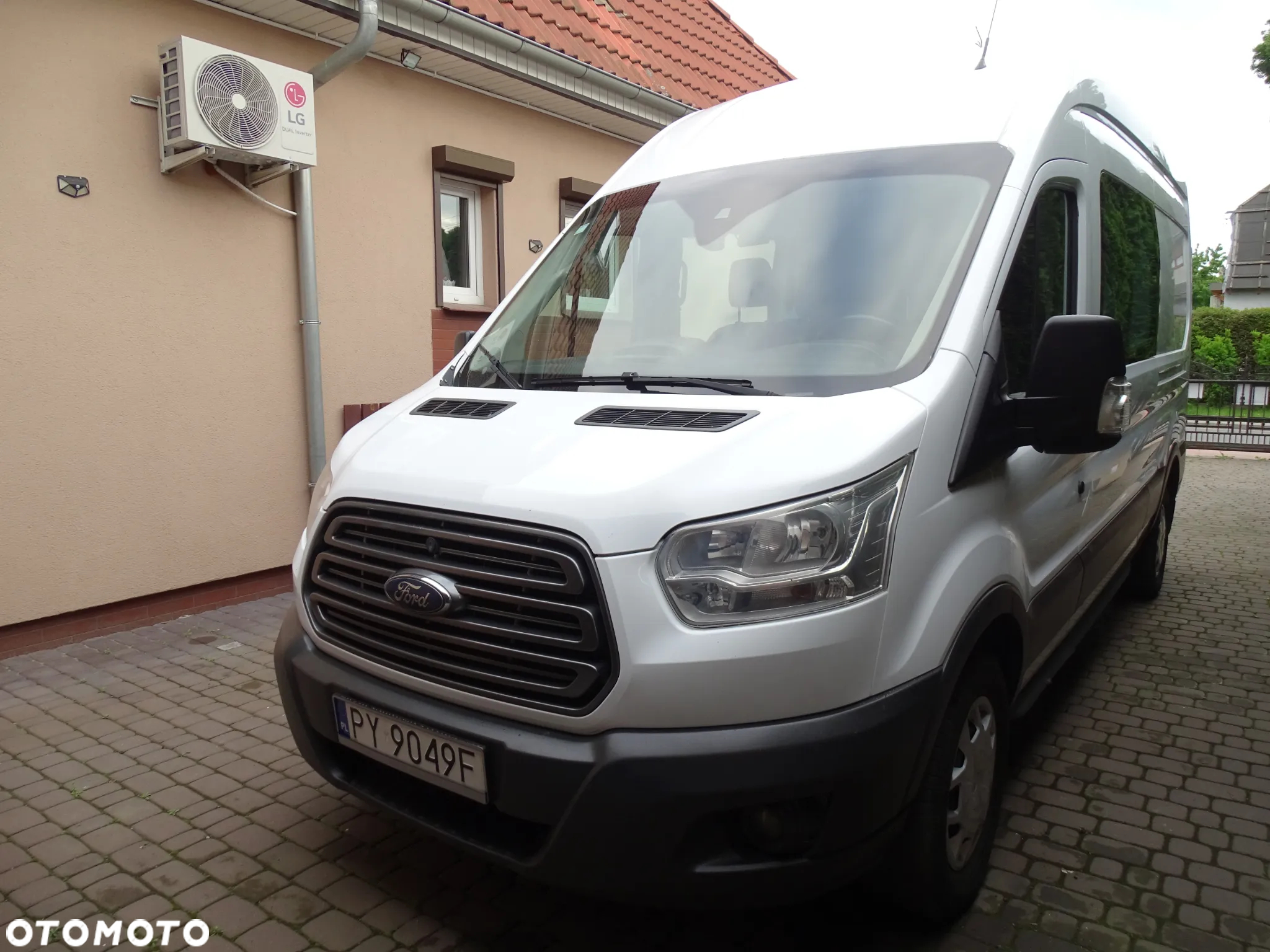 Ford TRANSIT 2,2 TDCI 155 PS, 5-OSÓB + PAKA  ,BRYGADÓWKA, KLIMATYZACJA , ŁADNY STAN ! - 2