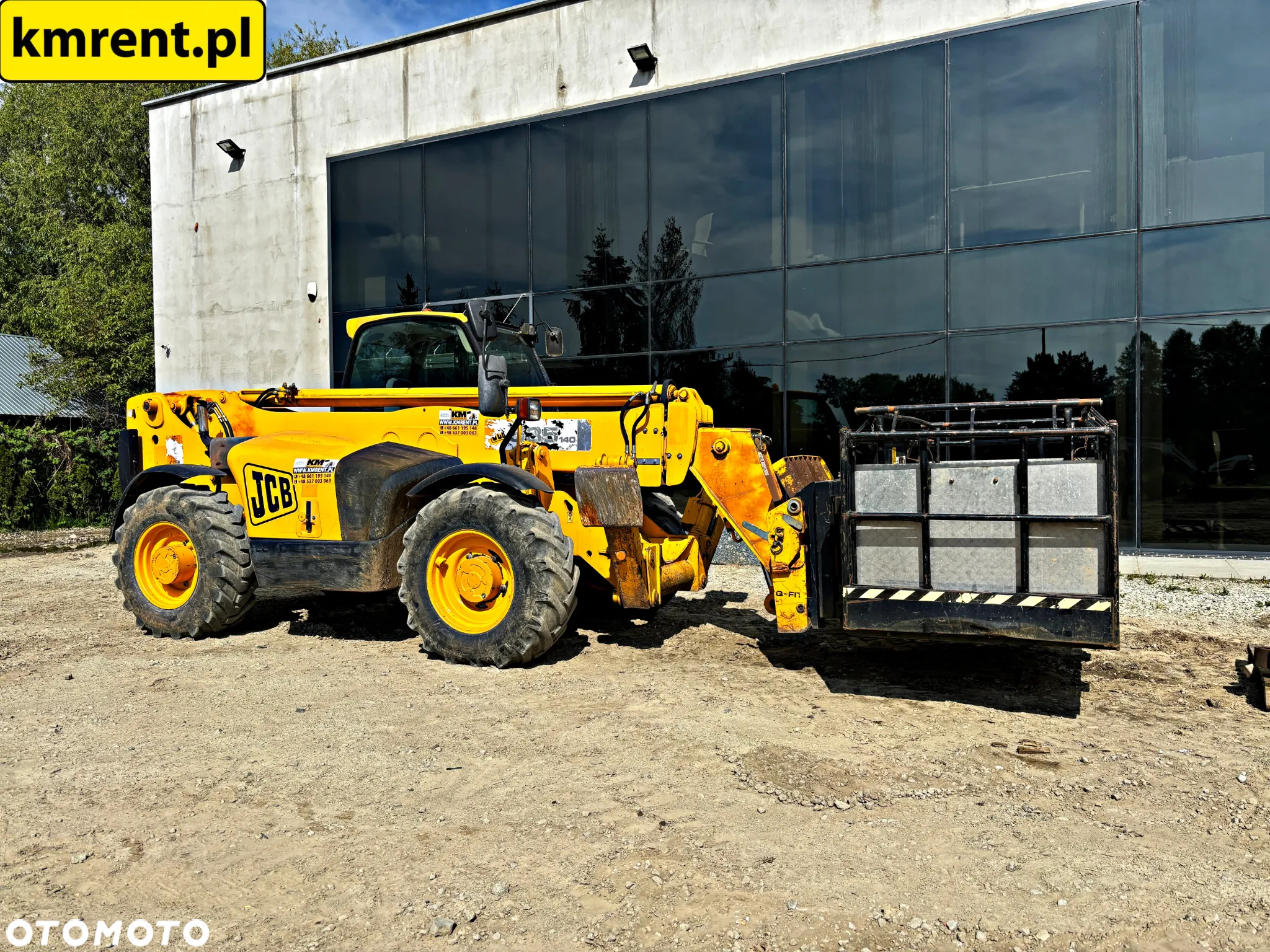 JCB 535-140 ŁADOWARKA TELESKOPOWA 2006R. | JCB 540-140 535-125 540-170 MANITOU 1440 1330 1740 - 5