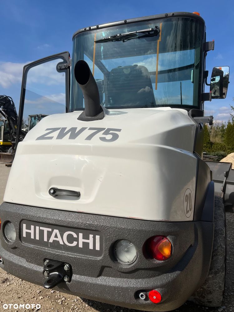 Hitachi ŁADOWARKA HITACHI ZW75 szybkozłącze hydr. Łyżka widły Cat 906 907 908 Deutz Volvo Liebherr Zw 75 5ton szybka jazda! MECALAC Jcb - 2