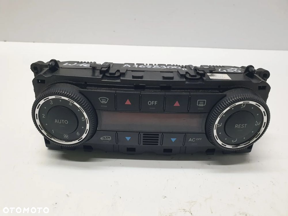 PANEL KLIMATYZACJI MERCEDES-BENZ A170 A1698300685 - 1
