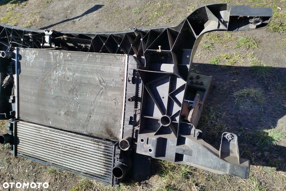 pas przód przedni + chłodnice wody klimatyzacji intercooler 2.5 TDI do Volkswagen Crafter 05- - 7