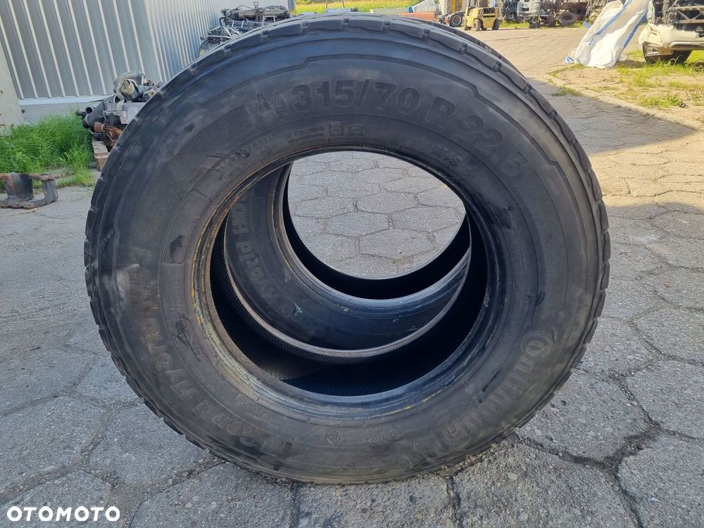 OPONA KOŁO CONTINENTAL 315 70 R 22,5 18R. 9mm - 3