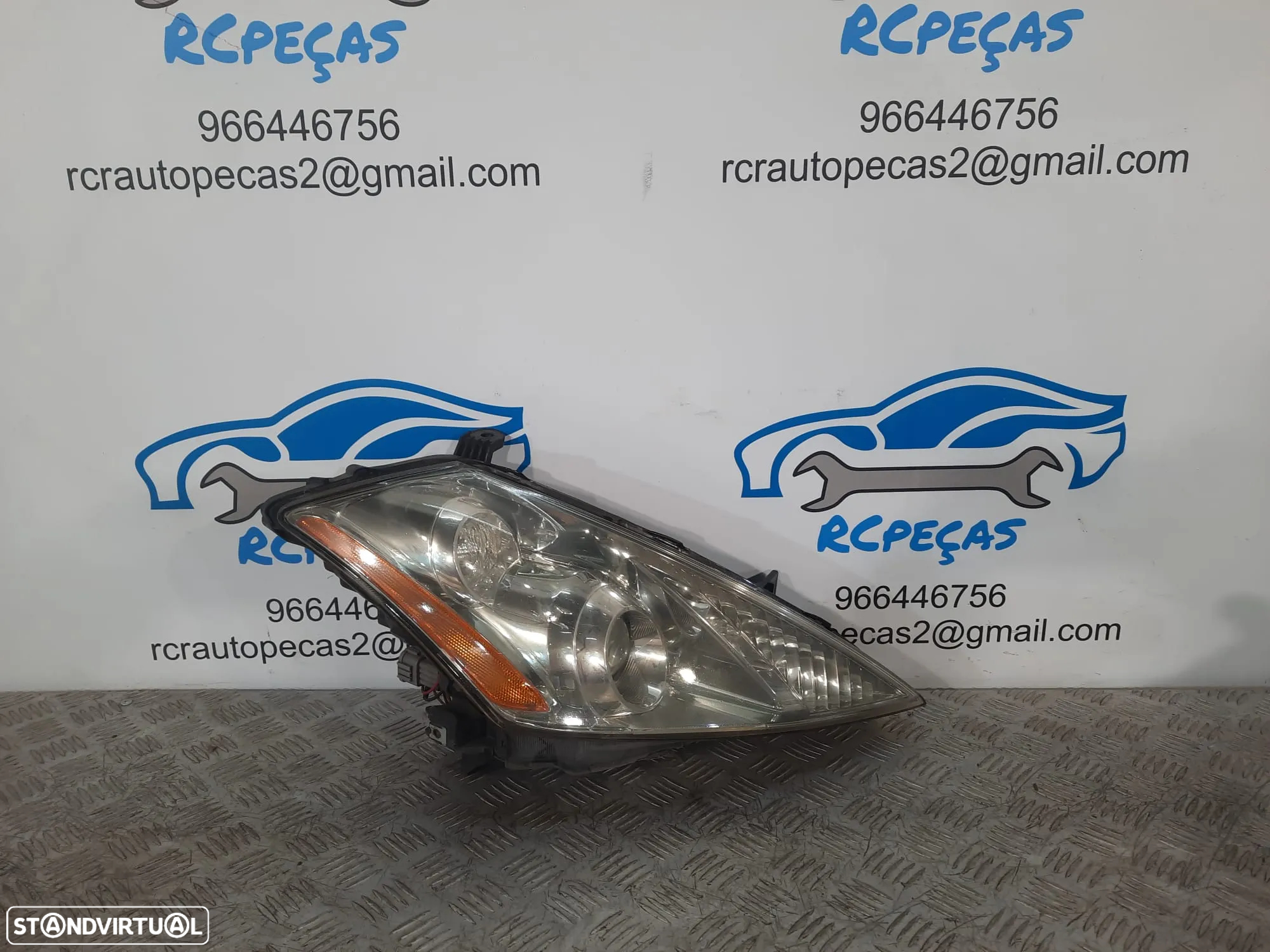 OTICA OTICAS XENON ESQUERDA DIREITA NISSAN MURANO I 1 MK1  Z50 OPTICA OPTICAS FAROL FAROIS ORIGINAIS ORIGINAL - 4