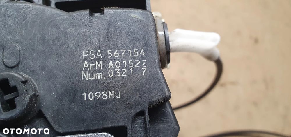 Zamek drzwi lewy przód przedni lewy Peugeot 308 T7 567154 - 9