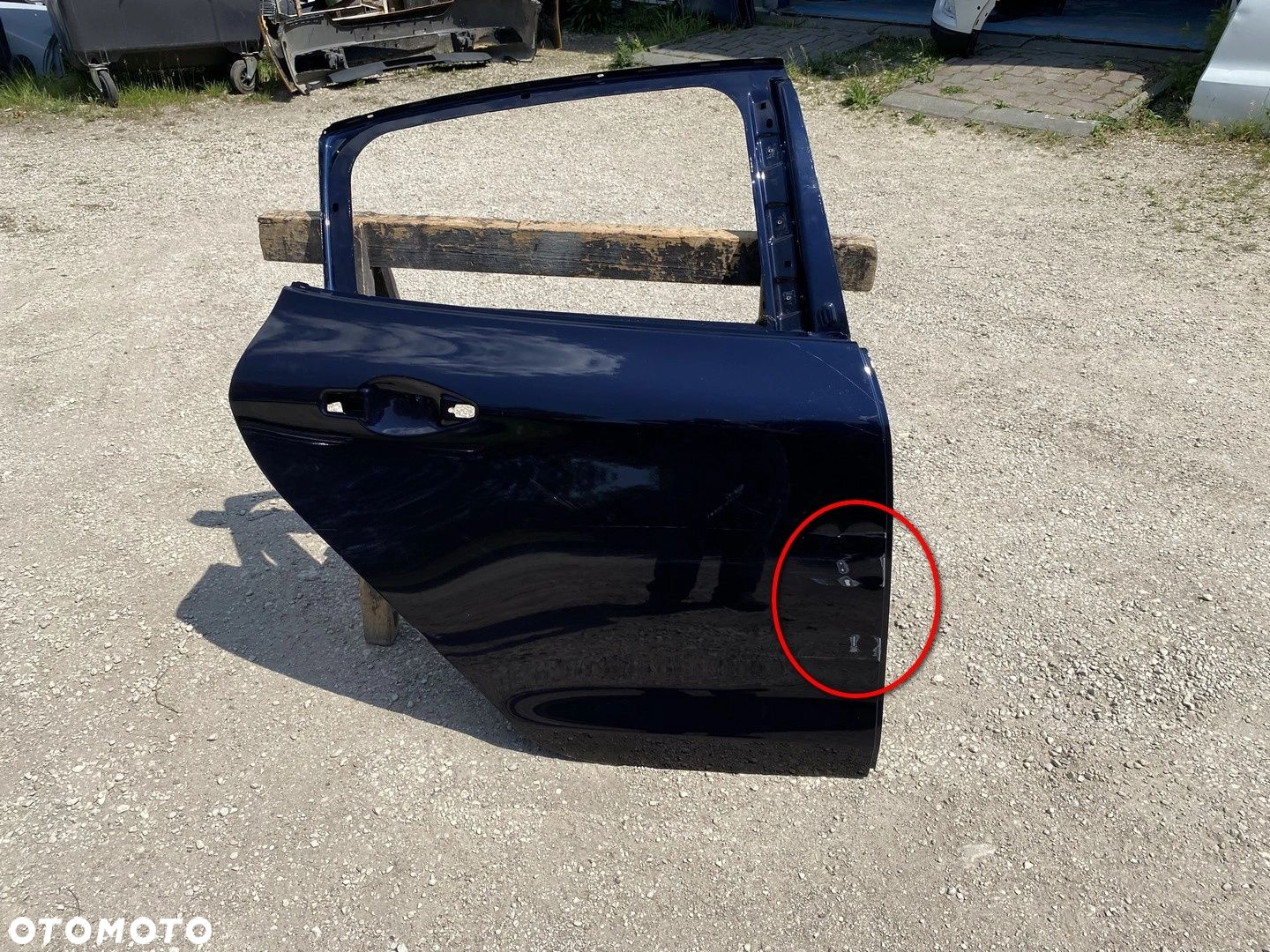 DRZWI TYŁ TYLNE PRAWE PEUGEOT 207 - 2