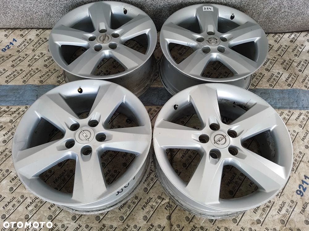 FELGI ALU ORYGINAŁ  OPEL  ZAFIRA B VECTRA C SIGNUM MERIVA ASTRA  5X110  7JX17 ET35 - 2