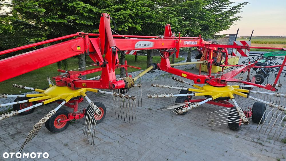 Pottinger EuroTop 651A Multitast Zgrabiarka karuzelowa Stoll R 1400 S - 3