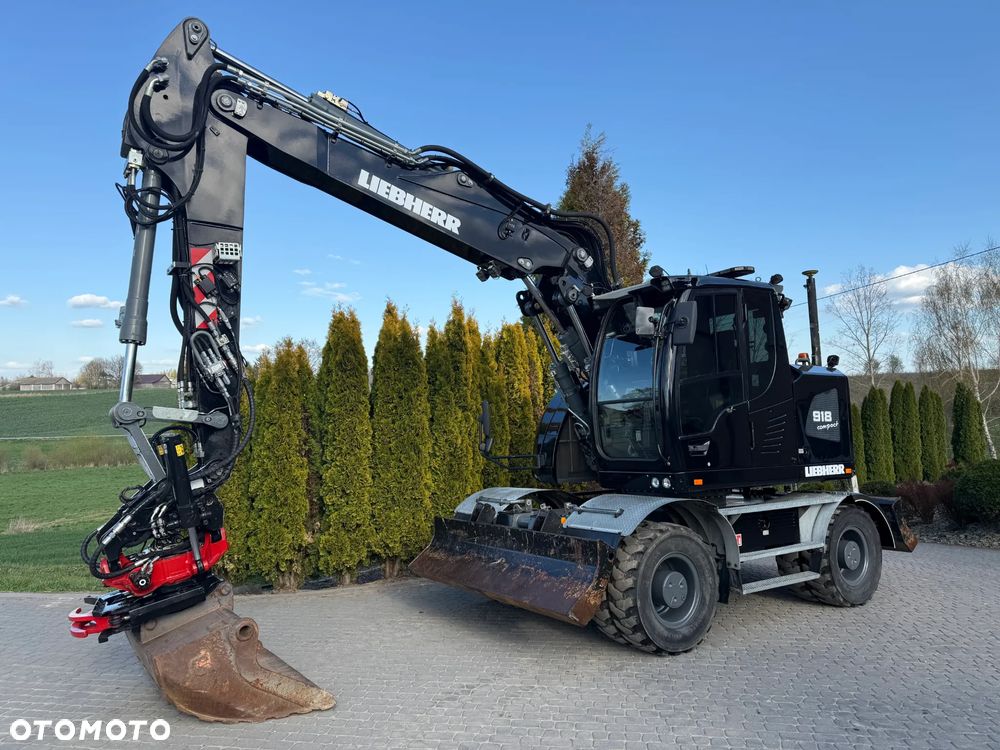 Liebherr 918 Compact  Rototilt + Szczypce System GPS Lejca 3D - 1