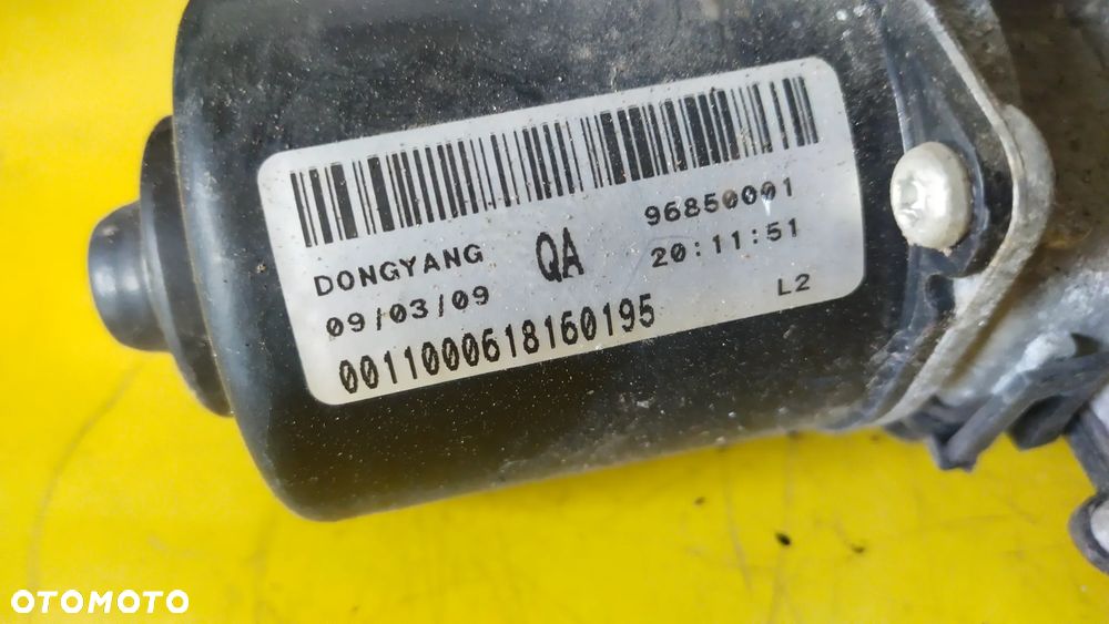 96850001 SILNICZEK WYCIERACZEK PRZÓD CHEVROLET AVEO T250 - 2