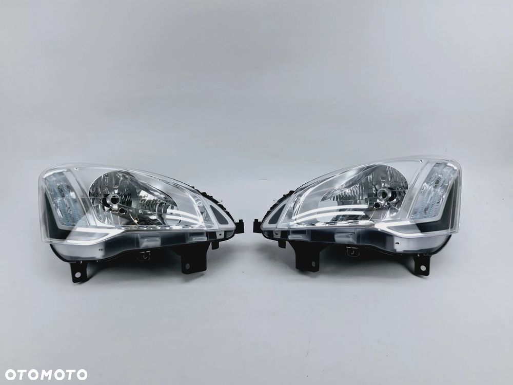 LAMPA PRZEDNIA PRAWA LEWA NOWA CITROEN BERLINGO PEUGEOT PARTNER III LIFT 2012-2018 CZĘŚCI - 3