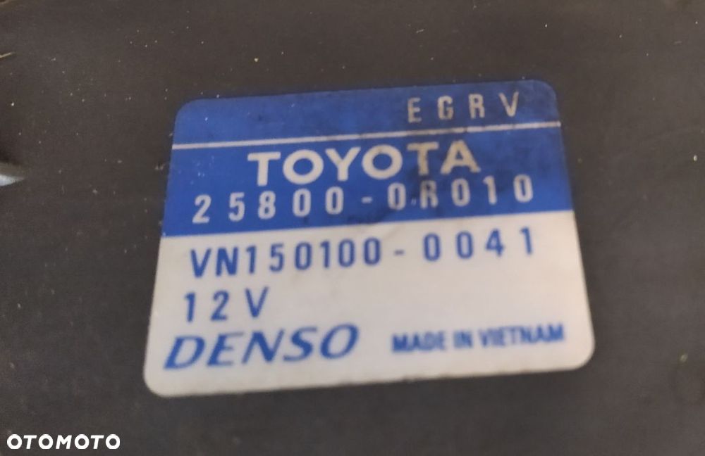 Toyota Avensis Auris Verso  T27 2.0 2.2 D-Cat D4D zawor EGR 25800-0R010 - 2