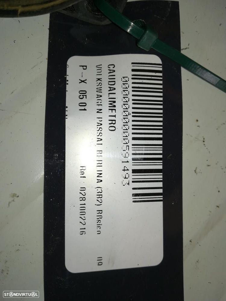 MEDIDOR DE MASSA DE AR VOLKSWAGEN PASSAT 1998 -0281002216 - 4