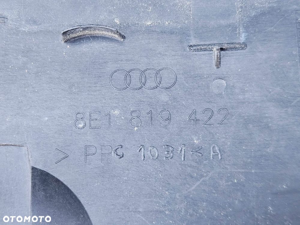 Podszybie 8E1819417B 8E1819422 Osłona Pokrywa Akumulatora Akumulator Plastik Audi A4 B6 B7 Europa - 15