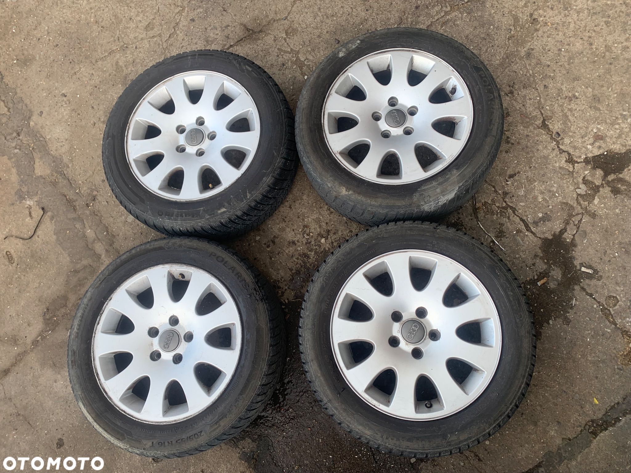 Felga felgi 16 cali aluminiowe alufelgi 5x112 koła otwór 57.1 Audi vw skoda - 1