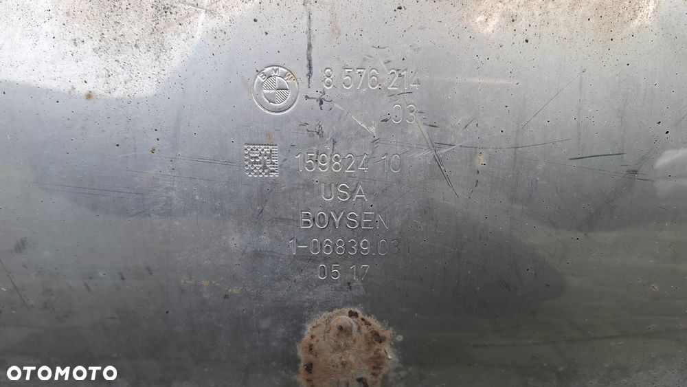 BMW X5 F15 13-18 TŁUMIK TYLNY KOŃCOWY WYDECH 3.0D M-PAKIET 8576214 - 8