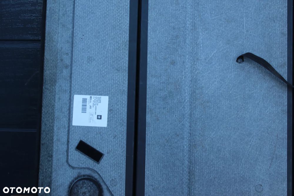 WYKŁADZINA PODŁOGA BAGAŻNIKA OPEL INSIGNIA A KOMBI CZARNA - 12