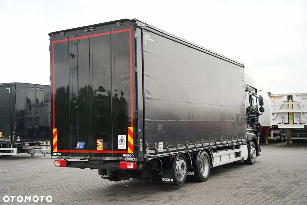 DAF XF 480 / FIRANKA 7,7 M / SSC / 6X2 / KLIMA POSTOJOWA / OŚ PODNOSZONA / - 4