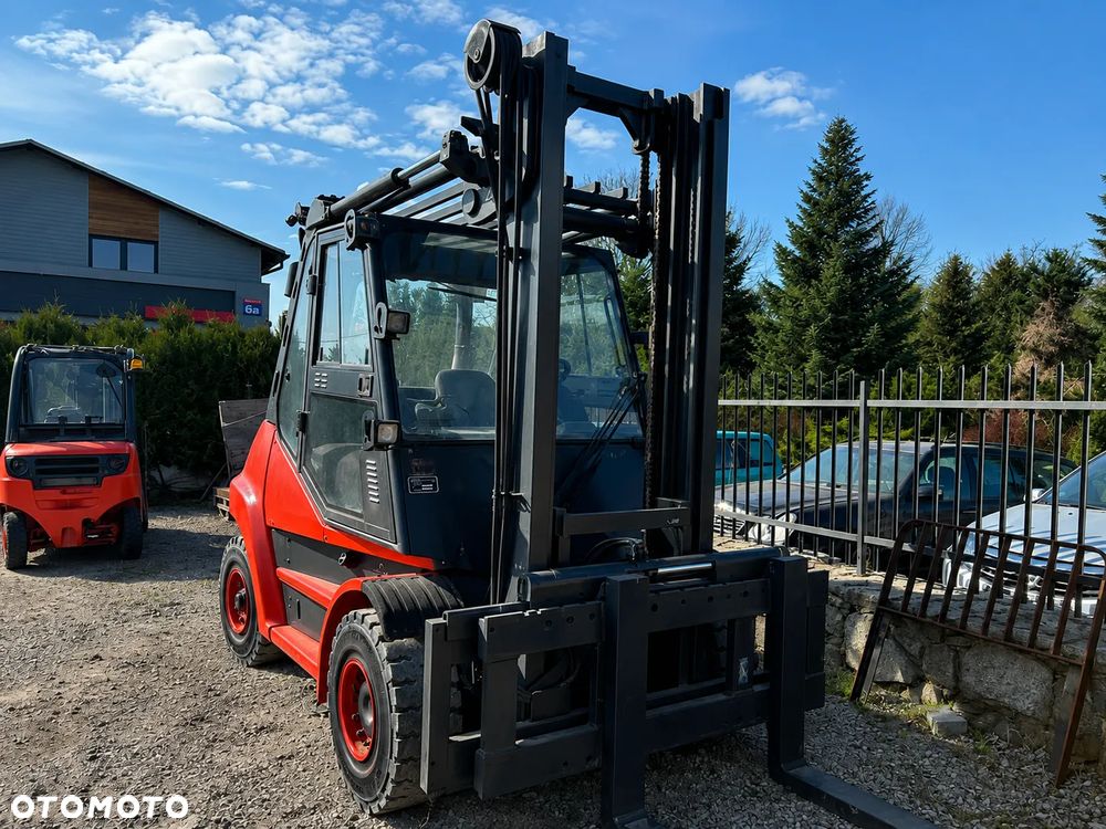 Linde H70 | 7 ton | Pełna kabina, ogrzewanie | Przesuw boczny | Stan BDB - 1