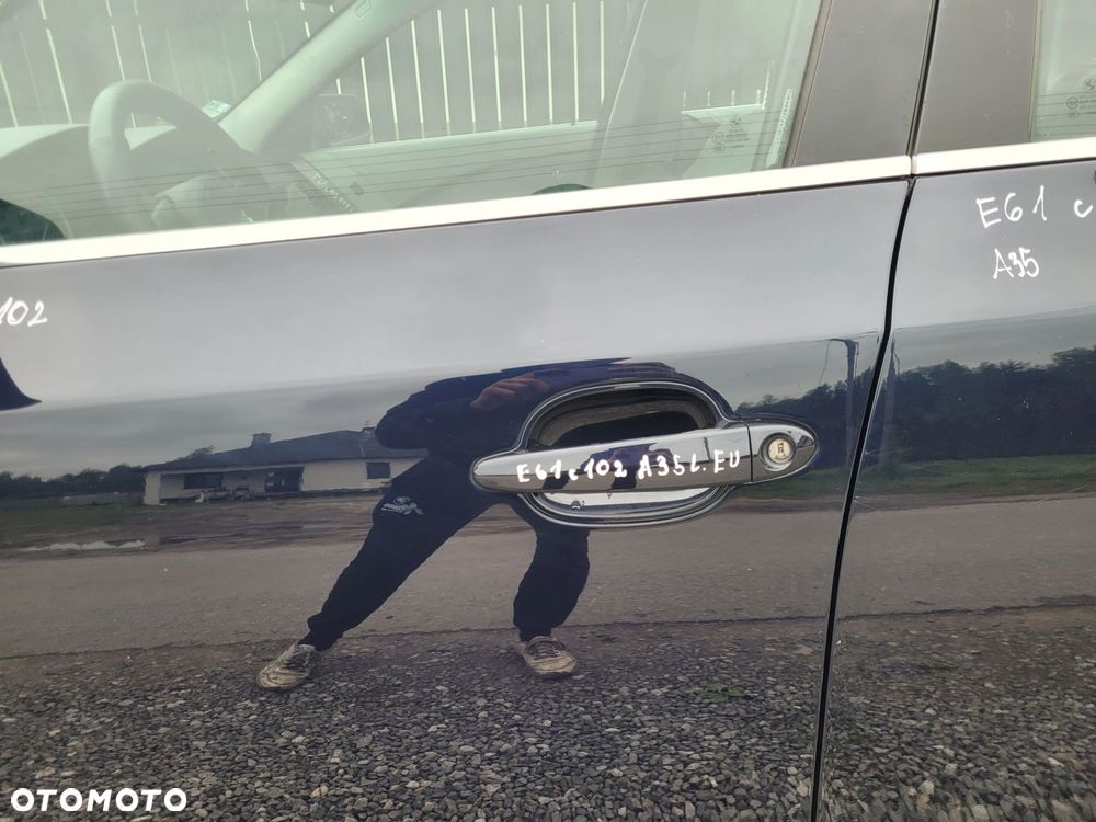 DRZWI LEWY PRZÓD PRZEDNIE BMW E60 E61 A35 MONACOBLAU ORG LAKIER C102 - 3