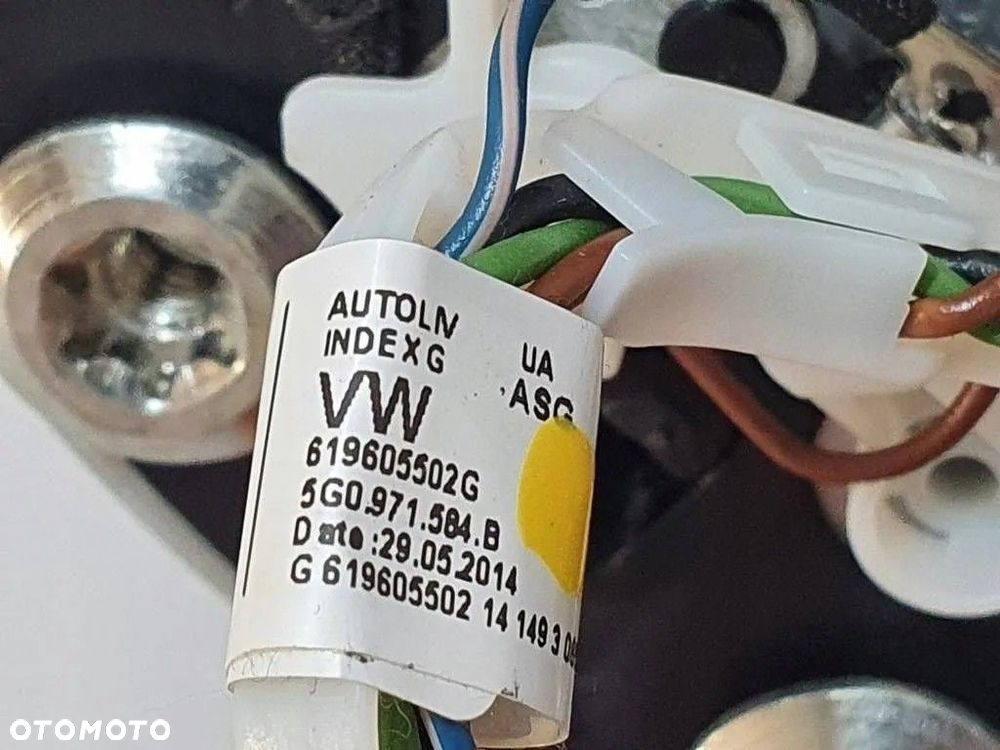 Volkswagen Golf VII 2014 Poduszka powietrzna kierowcy + wiązka 5G0880201A - 8
