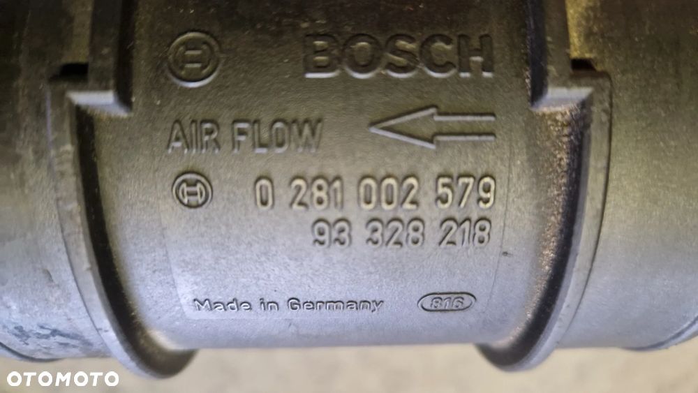 OPEL MERIVA A 1.7 DTI PRZEPŁYWOMIERZ POWIETRZA 0281002579 - 3
