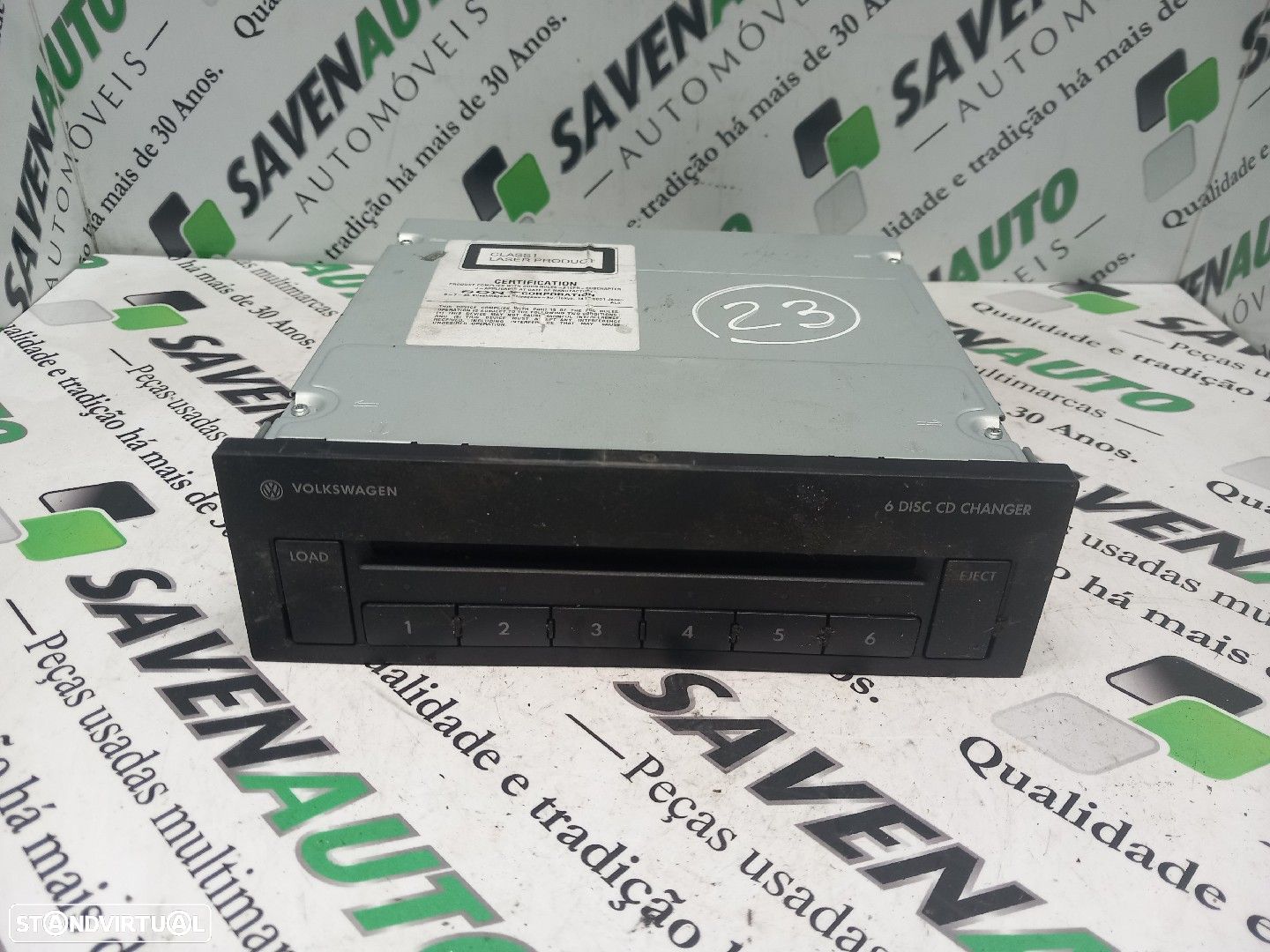 Caixa Cds / Leitor Cds / Dvd Volkswagen Golf V (1K1) - 1
