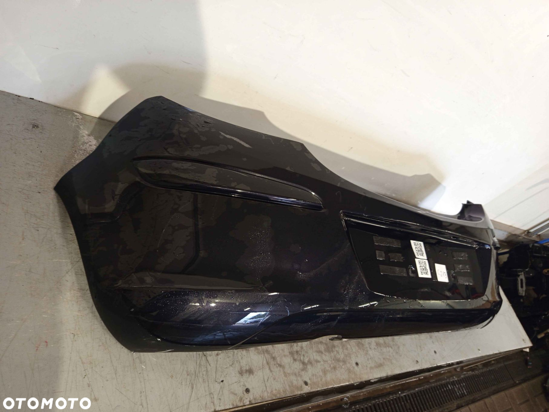 ^ ZDERZAK TYŁ TYLNY OPEL CORSA D Z20R CZARNY - 2