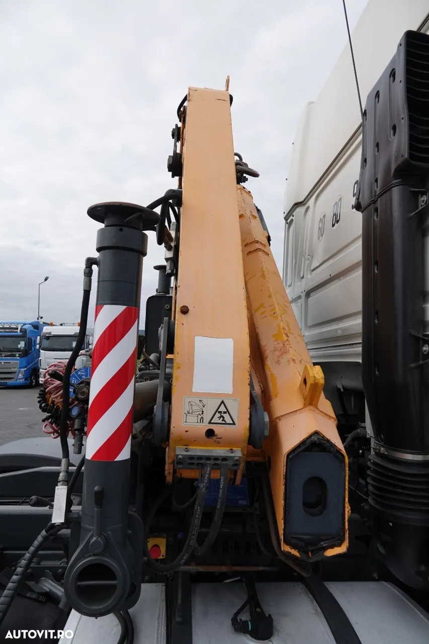 DAF XF 105.510 / TRACTOR IMPINGAT / + HDS COPMA 160.5 / EXTENSIUNE - 13 M / CAPACITATE DE RIDICAT - 7.040 KG / IMPORTAT - 20