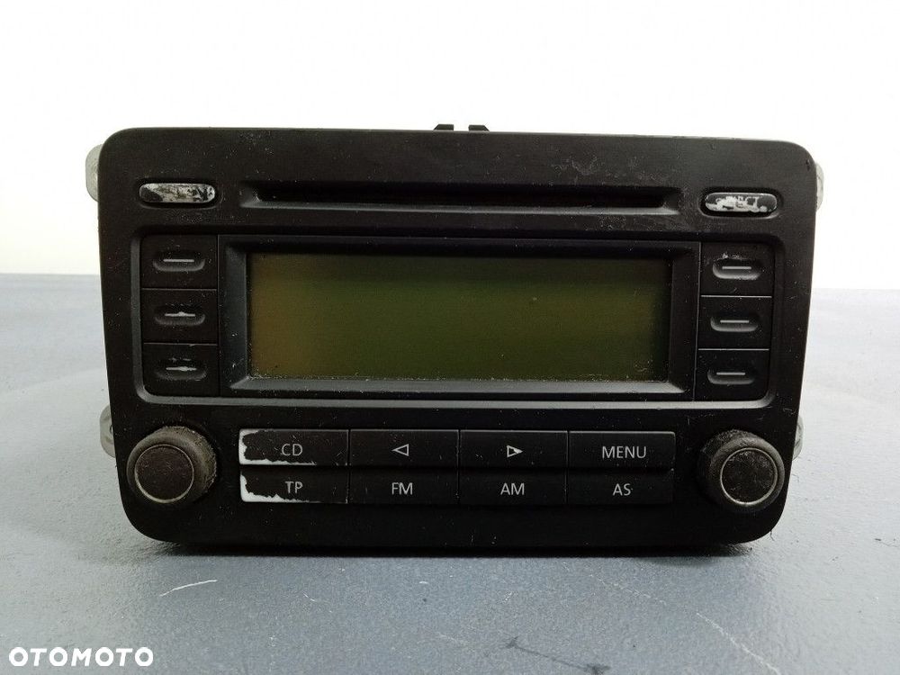 VW GOLF V RADIO CD FABRYCZNE RCD 300 1K0035186JX - 1