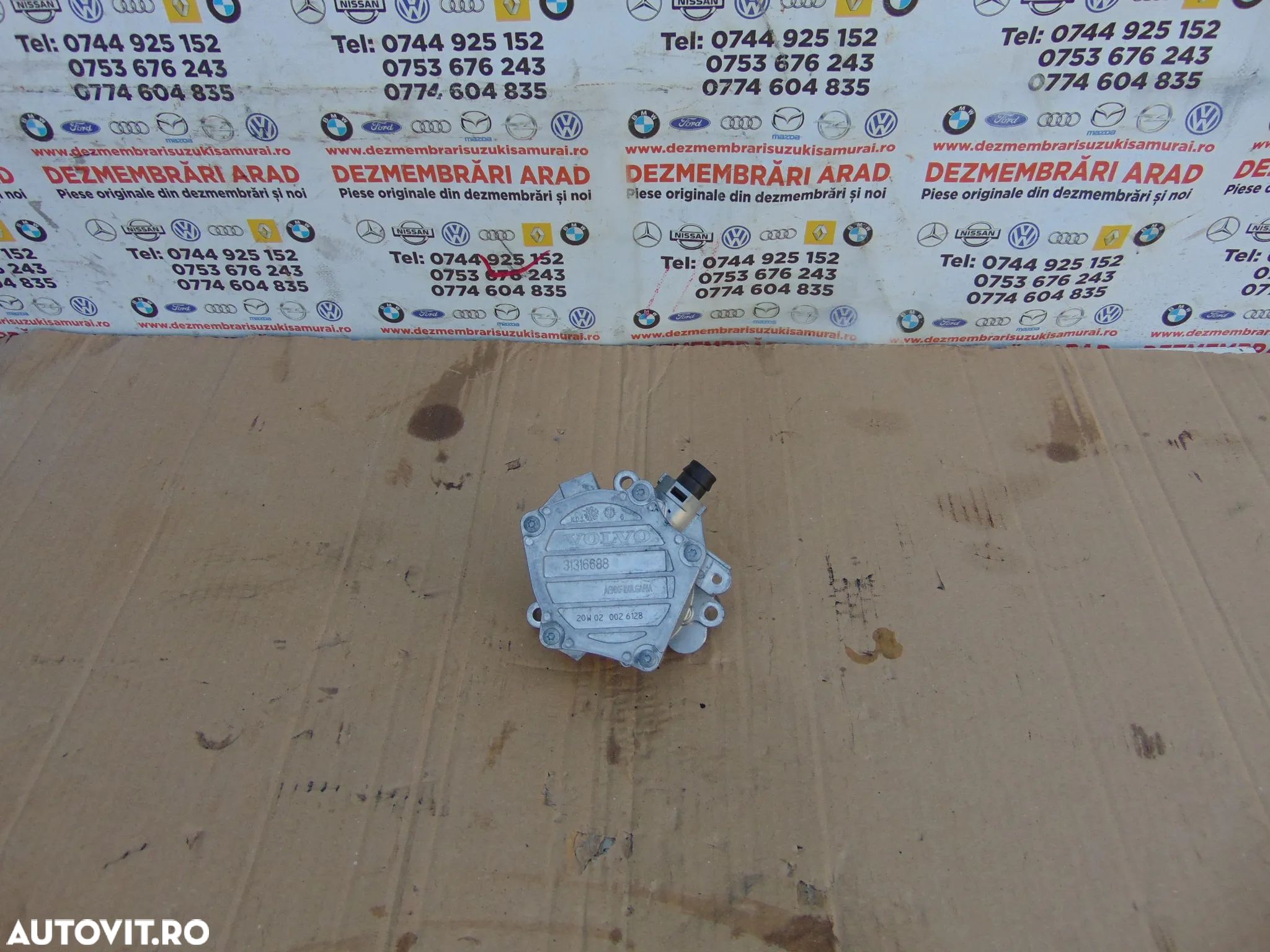 Pompa vacuum Volvo xc40 2.0 xc60 s60 s90 v90 s80 v60 xc90 cod 31316688 - 1