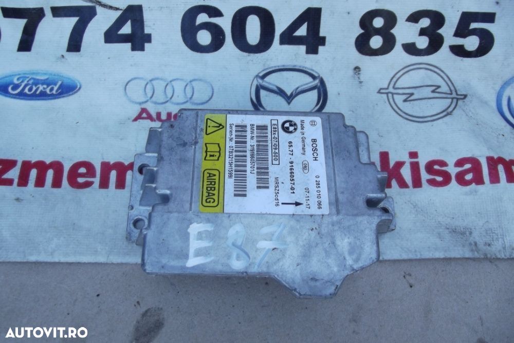 Modul airbag BMW E87 E81 E90 E91 E92 ECU calculator airbag-uri seria 1 - 2