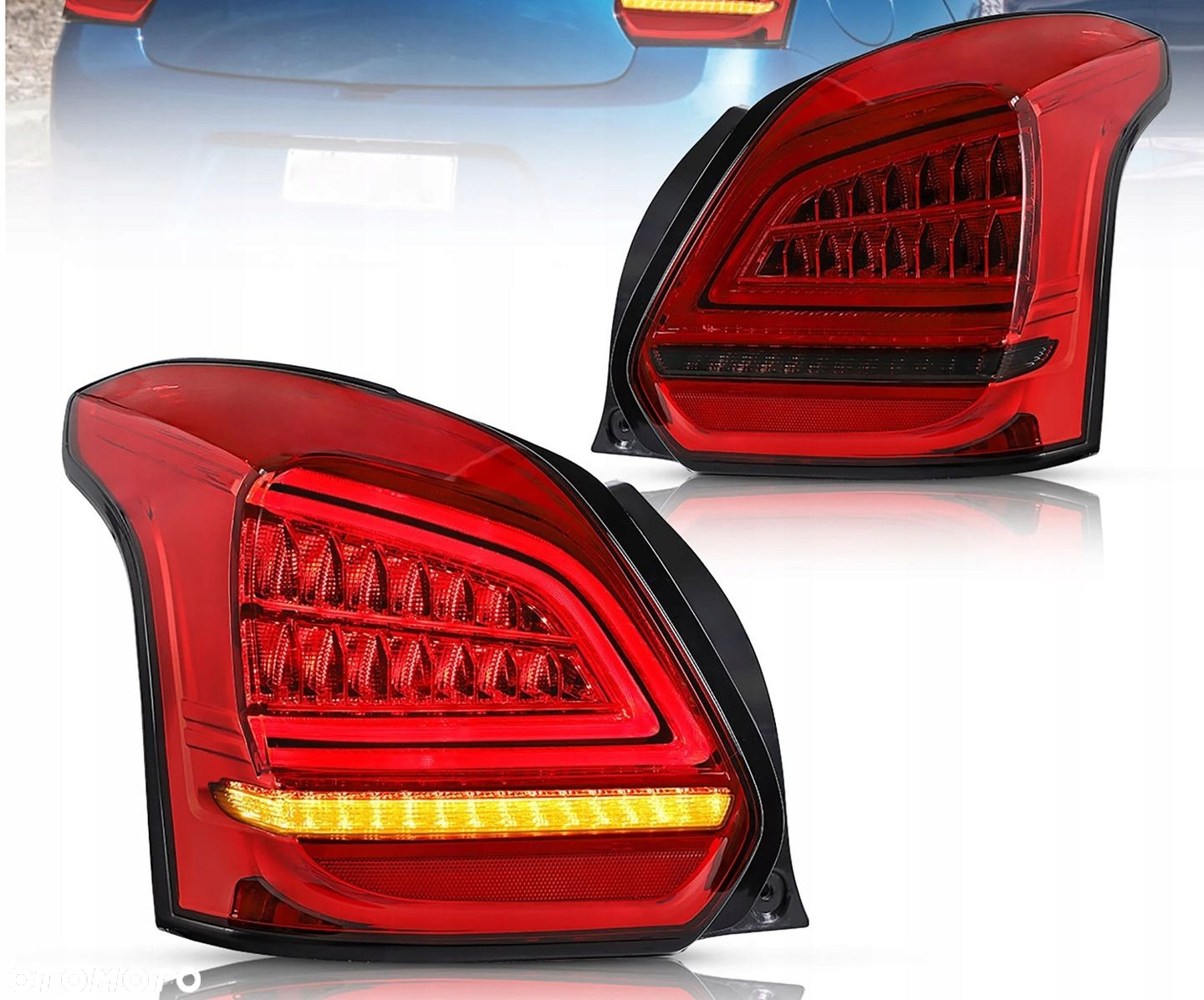Lampy tyl ne kpl Vland Full Led Neon Tuning Suzuki Swift V 5 VI 6 2017-2023 - 2
