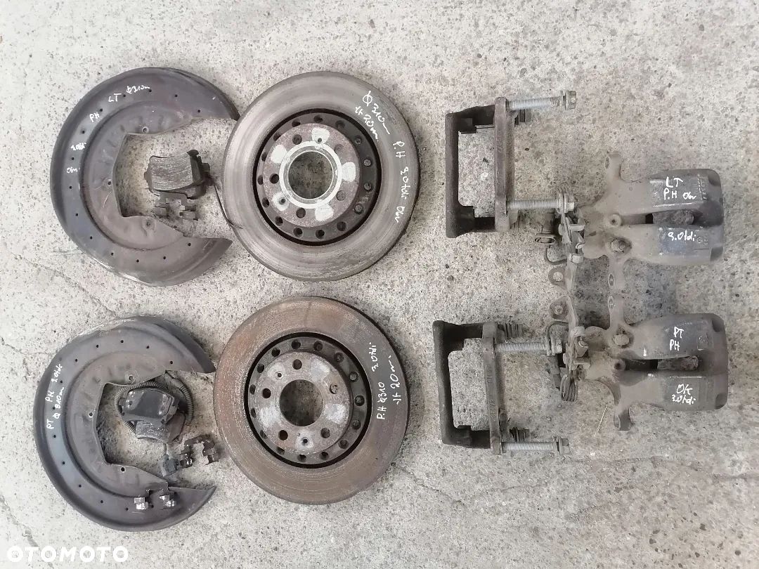 Swap Hamulce Tarcze Zaciski Zestaw Tył VW Phaeton 310mm - 1