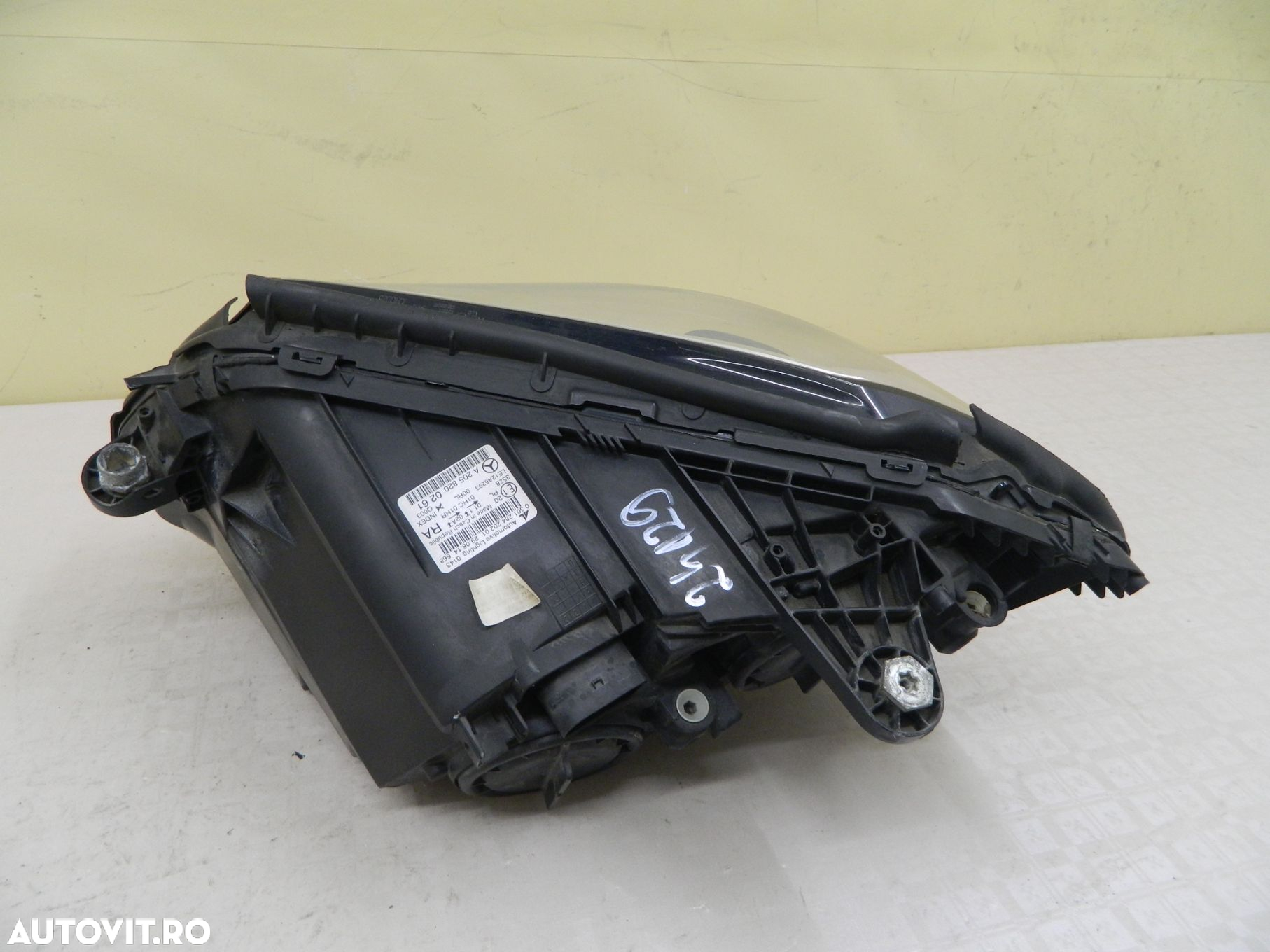 Far dreapta Mercedes C-Class W205 Halogen, 2014, 2015, 2016, 2017, 2018, cod origne A2058200261. - 9