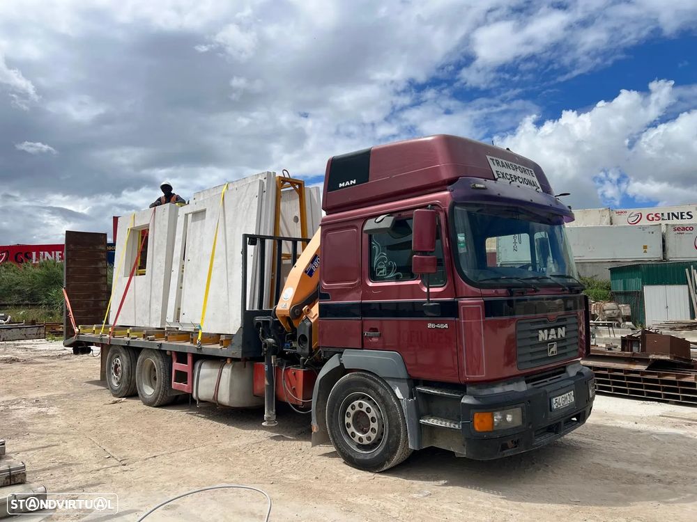 MAN 26-464 Grua + Porta maquinas - 11