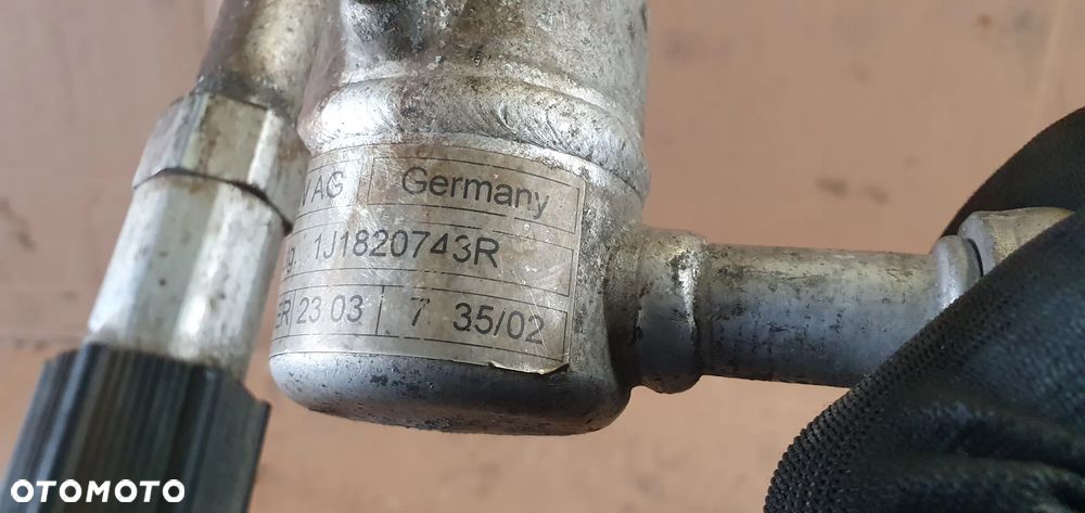 Przewód rurka klimatyzacji klimy VW Golf IV 4 1J1820743R - 8