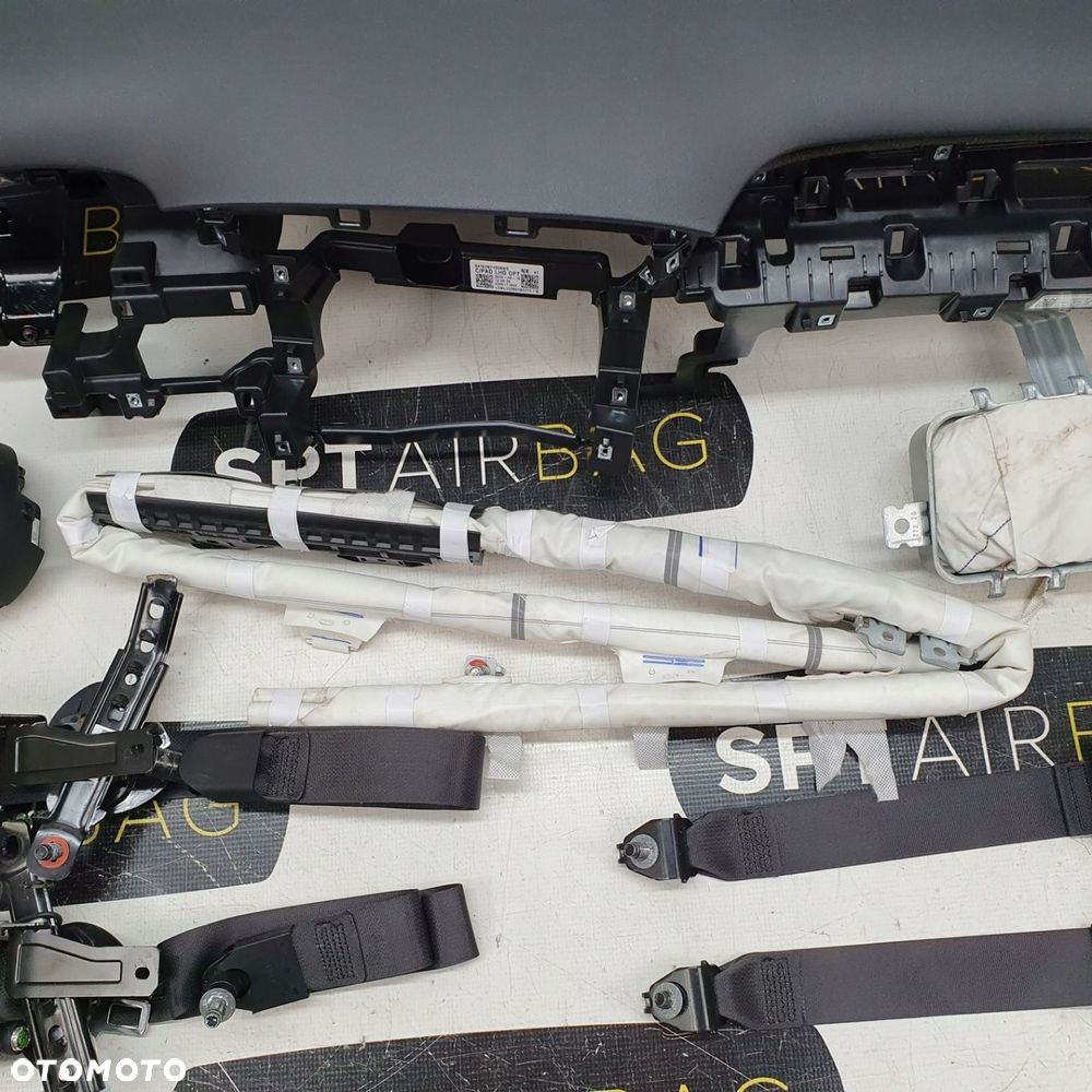HYUNDAI TUCSON IV 4 DESKA ROZDZIELCZA KONSOLA KOKPIT PULPIT PODUSZKI AIRBAG AIR BAG PASY KIT SET - 8